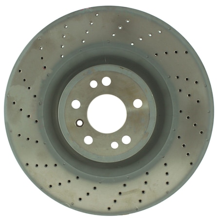 Centric Parts Premium Oe Drilled/Slotted Brake Rotor, 127.35136 127.35136